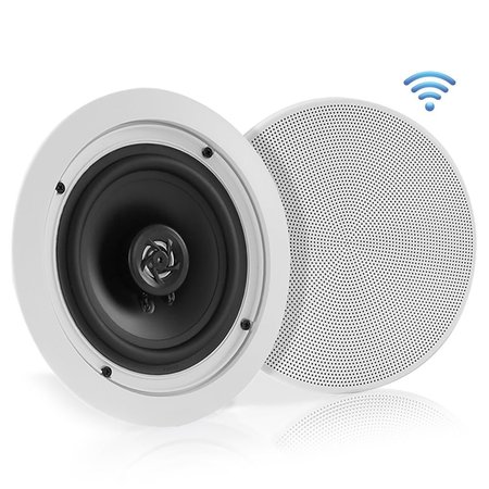PYLE Dual 5.25" Bluetooth Ceiling / Wall Spea PDICBT552RD